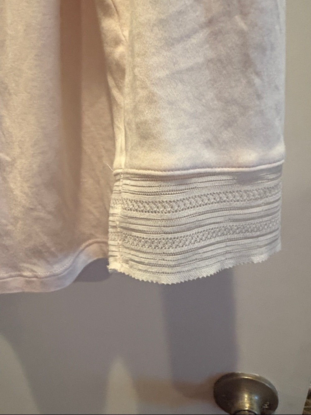 Hanro Pale Pink Long Sleeve Pajama Set - Picture 4 of 8